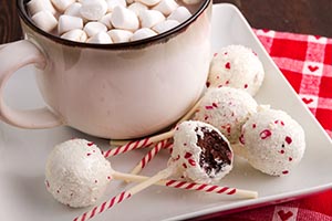 Cake Pops de brownie